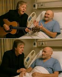 Paul McCartney y Phil Collins: la historia viral que nunca ocurrió