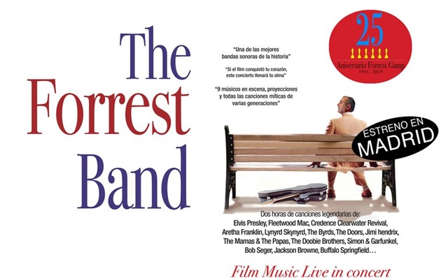 Los Cines Callao de Madrid celebran el 25 aniversario de la película Forrest Gump con la proyección del film y concierto de su banda sonora con The Forrest Band