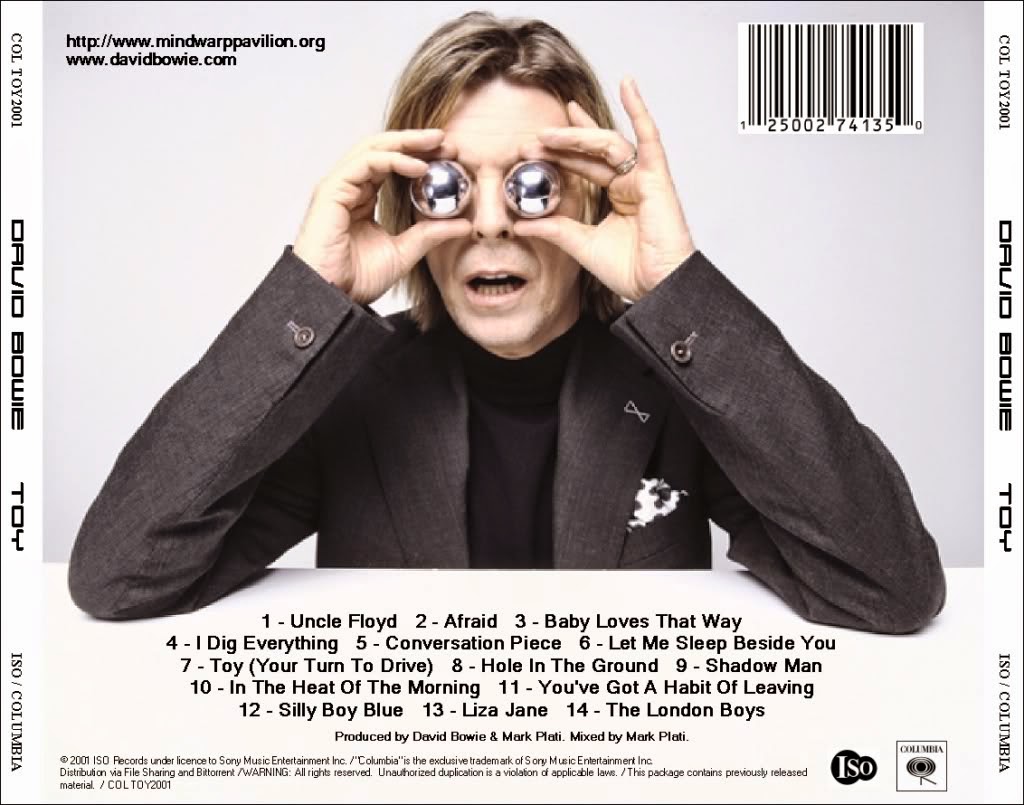 Grabado en 2001, contenía actualizaciones de algunas de las primeras canciones de Bowie