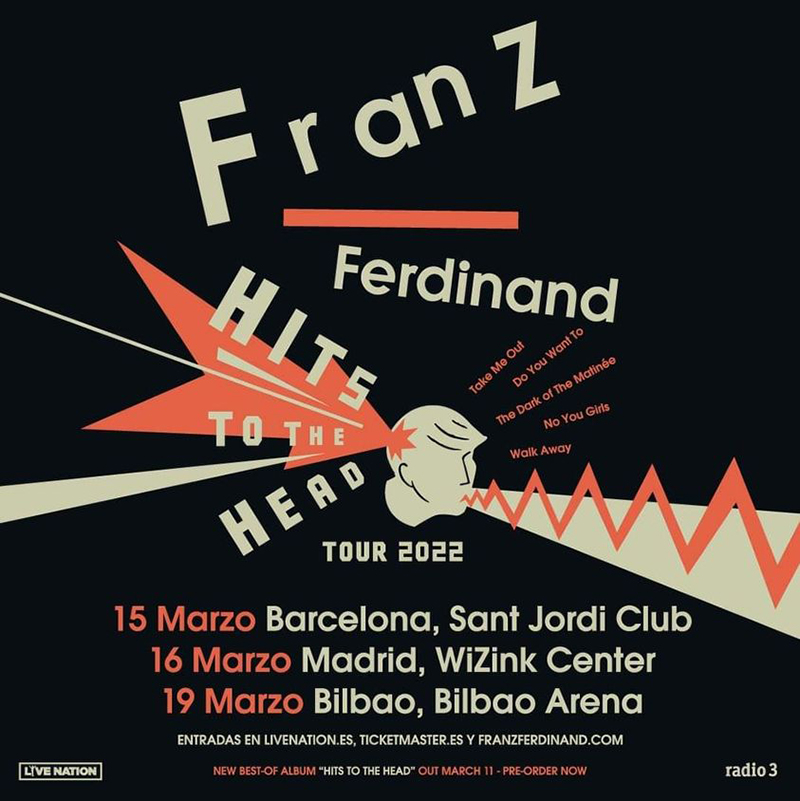 Los Franz Ferdinand anuncian gira española y nueva canción: 
