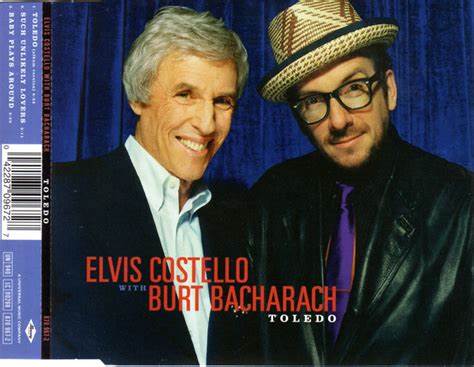 El disco llegará las tiendas el 3 de marzo y llevará por titulo “The Songs of Bacharach & Costello”