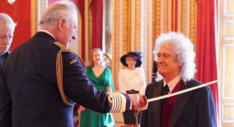 May, que se suma a la distinguida lista de caballeros músicos de Reino Unido, ha sido uno de los primeros en recibir este honor desde que Carlos es rey