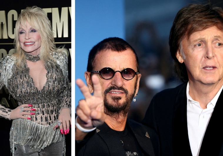 Paul McCartney y Ringo Starr han grabado junto a la estrella del country una versión de 