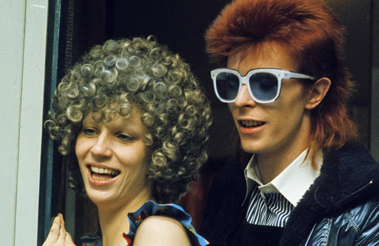 La mujer que lo creó el peinado rojizo de Bowie acabaría siendo su amante